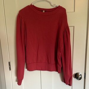 Express Women's Pink Sweatshirt